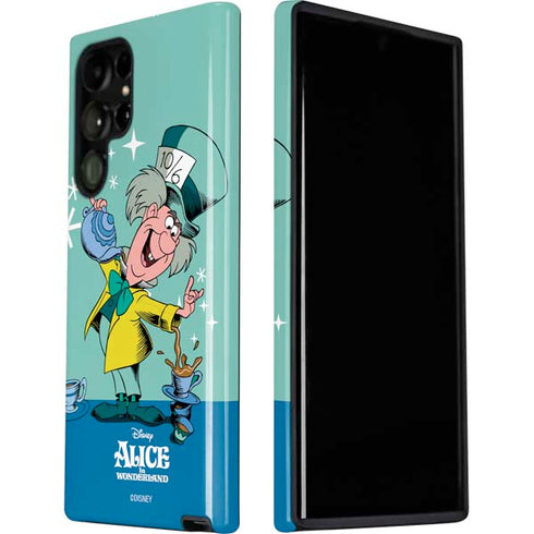 Disney Alice in Wonderland Mad Hatter Tea Party Galaxy S22 Ultra Pro Case