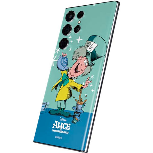 Disney Alice in Wonderland Mad Hatter Tea Party Galaxy S22 Ultra Skin