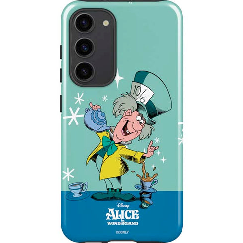 Disney Alice in Wonderland Mad Hatter Tea Party Galaxy S23 Plus Pro Case