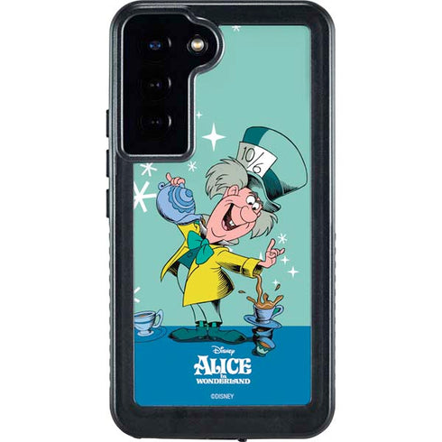 Disney Alice in Wonderland Mad Hatter Tea Party Galaxy S23 Plus Waterproof Case