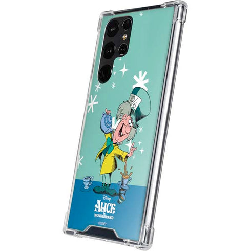 Disney Alice in Wonderland Mad Hatter Tea Party Galaxy S23 Ultra Clear Case