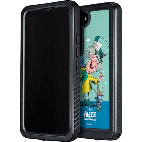 Disney Alice in Wonderland Mad Hatter Tea Party Galaxy S23 Waterproof Case