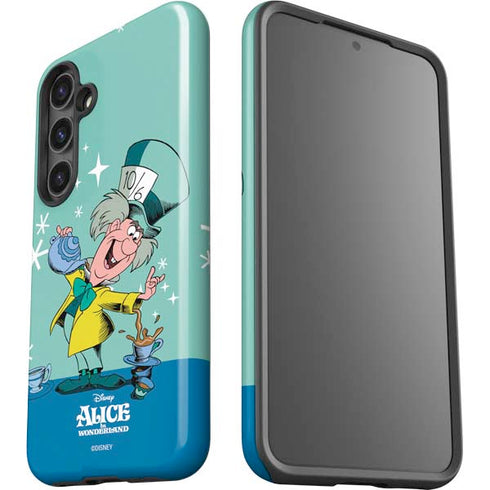 Disney Alice in Wonderland Mad Hatter Tea Party Galaxy S25 Plus Impact Case