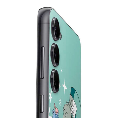 Disney Alice in Wonderland Mad Hatter Tea Party Galaxy S25 Plus Skin