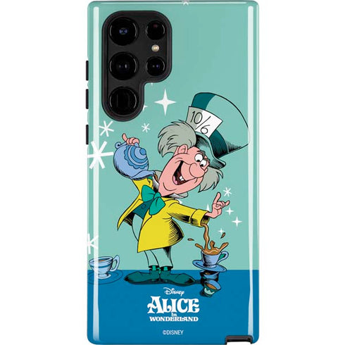 Disney Alice in Wonderland Mad Hatter Tea Party Galaxy S25 Ultra Impact Case