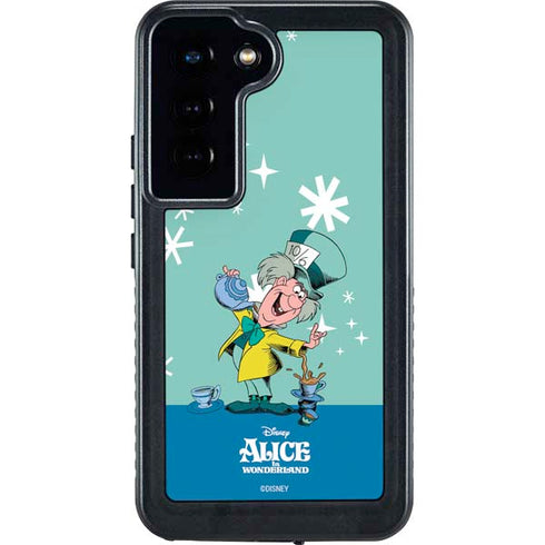 Disney Alice in Wonderland Mad Hatter Tea Party Galaxy S24 Waterproof Case