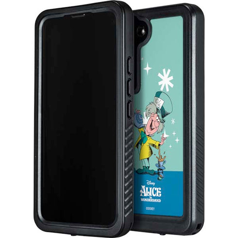 Disney Alice in Wonderland Mad Hatter Tea Party Galaxy S24 Waterproof Case