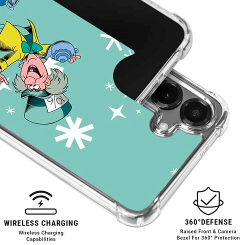 Disney Alice in Wonderland Mad Hatter Tea Party Galaxy S26 Clear Case