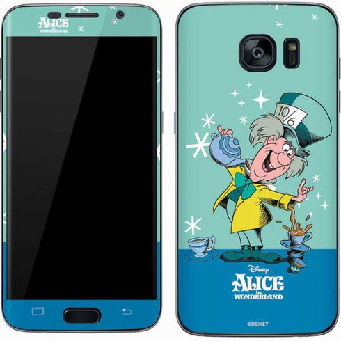 Disney Alice in Wonderland Mad Hatter Tea Party Galaxy S7 Skin