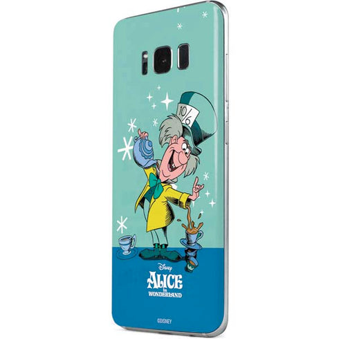 Disney Alice in Wonderland Mad Hatter Tea Party Galaxy S8 Plus Skin