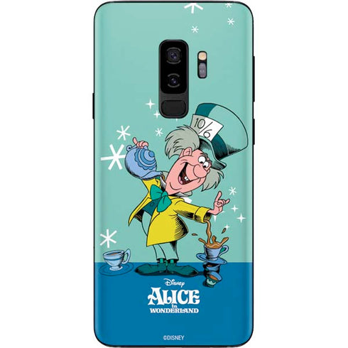 Disney Alice in Wonderland Mad Hatter Tea Party Galaxy S9 Plus Skin