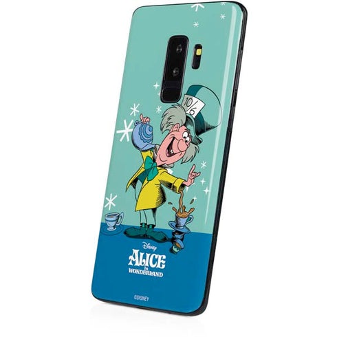 Disney Alice in Wonderland Mad Hatter Tea Party Galaxy S9 Plus Skin