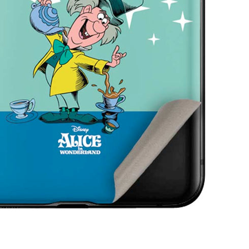 Disney Alice in Wonderland Mad Hatter Tea Party Galaxy Z Flip Skin