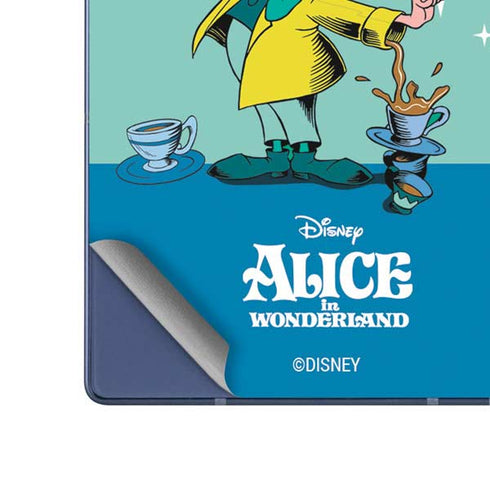 Disney Alice in Wonderland Mad Hatter Tea Party Galaxy Z Fold6 Skin