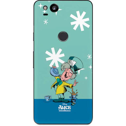 Disney Alice in Wonderland Mad Hatter Tea Party Google Pixel 2 Skin