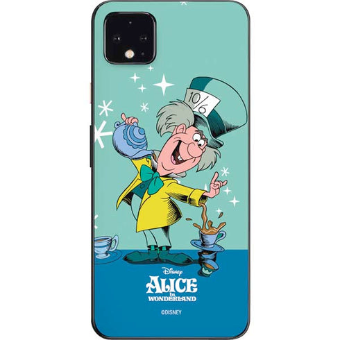 Disney Alice in Wonderland Mad Hatter Tea Party Google Pixel 4 XL Skin