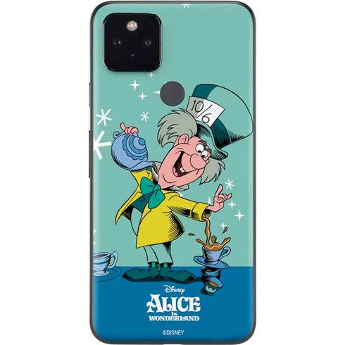 Disney Alice in Wonderland Mad Hatter Tea Party Google Pixel 4a 5G Skin