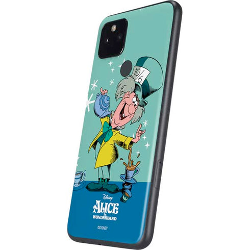 Disney Alice in Wonderland Mad Hatter Tea Party Google Pixel 5a Skin