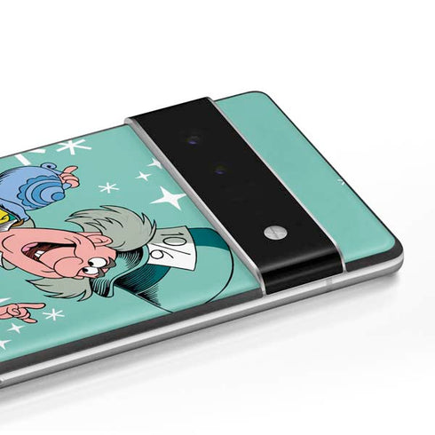 Disney Alice in Wonderland Mad Hatter Tea Party Google Pixel 6 Skin