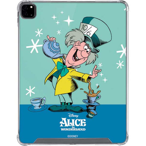 Disney Alice in Wonderland Mad Hatter Tea Party iPad Pro 12.9in (2020) Clear Case