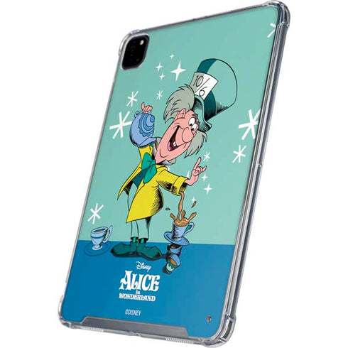 Disney Alice in Wonderland Mad Hatter Tea Party iPad Pro 12.9in (2020) Clear Case