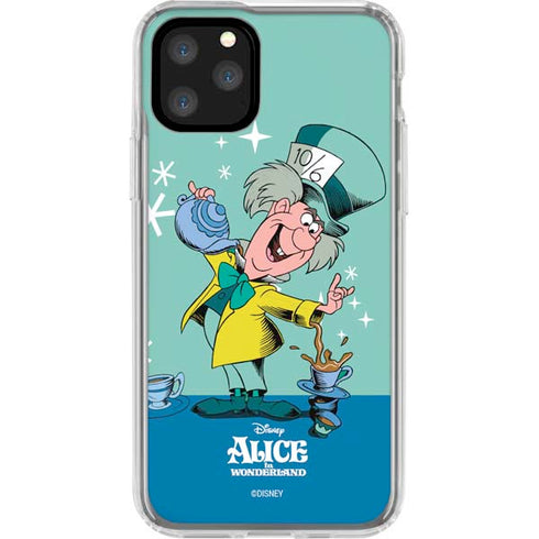 Disney Alice in Wonderland Mad Hatter Tea Party iPhone 11 Pro Clear Case