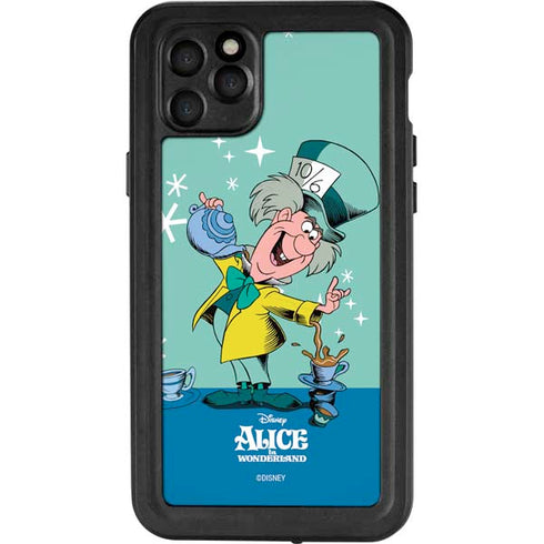Disney Alice in Wonderland Mad Hatter Tea Party iPhone 11 Pro Max Waterproof Case