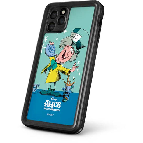 Disney Alice in Wonderland Mad Hatter Tea Party iPhone 11 Pro Waterproof Case