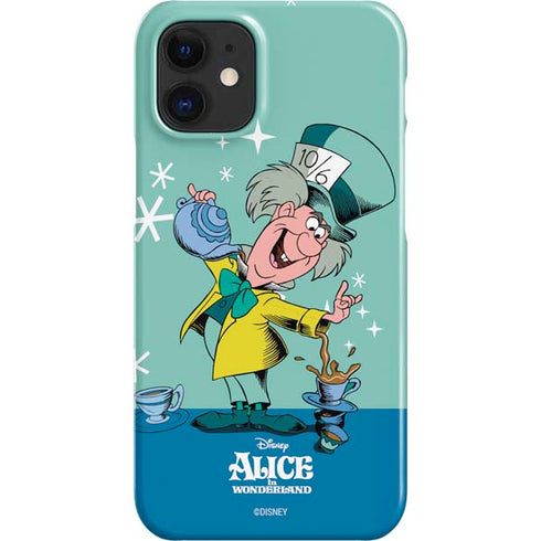 Disney Alice in Wonderland Mad Hatter Tea Party iPhone 12 Mini Lite Case