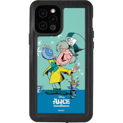 Disney Alice in Wonderland Mad Hatter Tea Party iPhone 12 Pro Waterproof Case