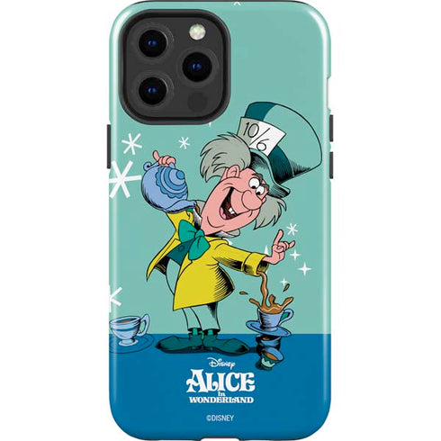 Disney Alice in Wonderland Mad Hatter Tea Party iPhone 13 Pro Max Impact Case