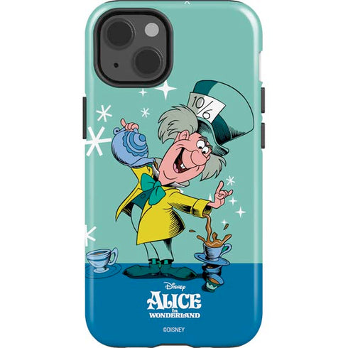 Disney Alice in Wonderland Mad Hatter Tea Party iPhone 14 Impact Case