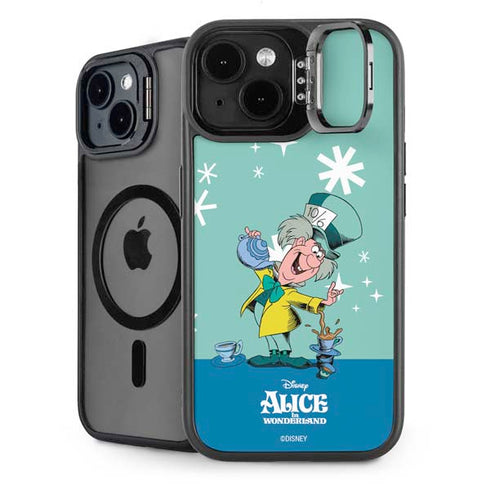 Disney Alice in Wonderland Mad Hatter Tea Party iPhone 14 Kickstand Case