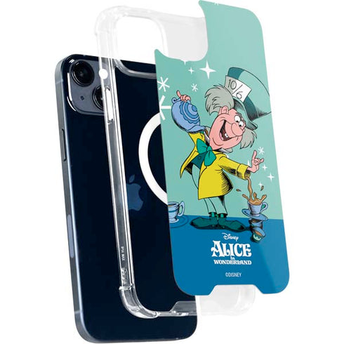 Disney Alice in Wonderland Mad Hatter Tea Party iPhone 15 MagSafe Case