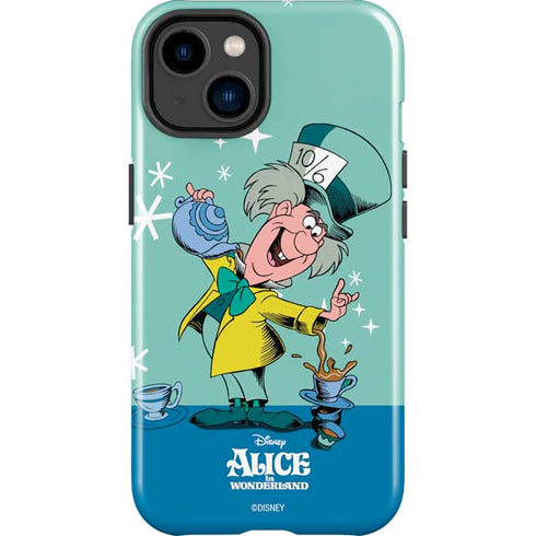 Disney Alice in Wonderland Mad Hatter Tea Party iPhone 14 Plus Impact Case