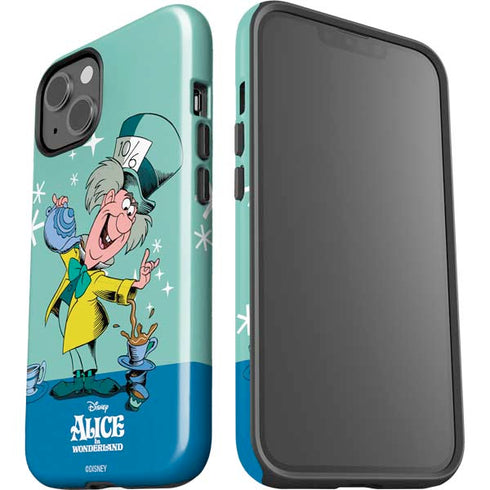 Disney Alice in Wonderland Mad Hatter Tea Party iPhone 14 Plus Impact Case