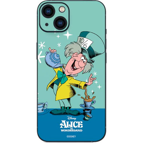 Disney Alice in Wonderland Mad Hatter Tea Party iPhone 15 Plus Skin
