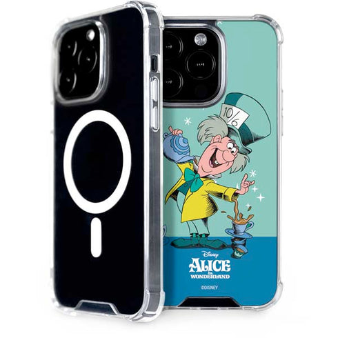 Disney Alice in Wonderland Mad Hatter Tea Party iPhone 14 Pro MagSafe Case