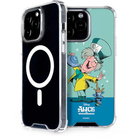 Disney Alice in Wonderland Mad Hatter Tea Party iPhone 14 Pro Max MagSafe Case