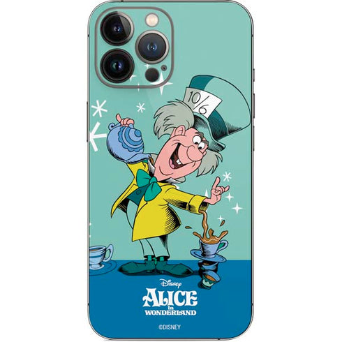 Disney Alice in Wonderland Mad Hatter Tea Party iPhone 14 Pro Max Skin