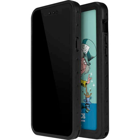 Disney Alice in Wonderland Mad Hatter Tea Party iPhone 14 Pro Max Waterproof Case