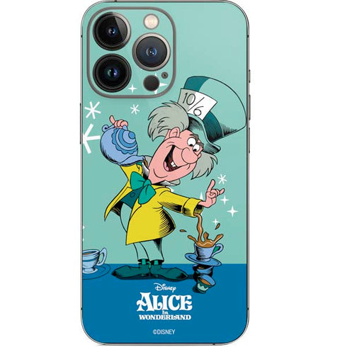 Disney Alice in Wonderland Mad Hatter Tea Party iPhone 15 Pro Skin