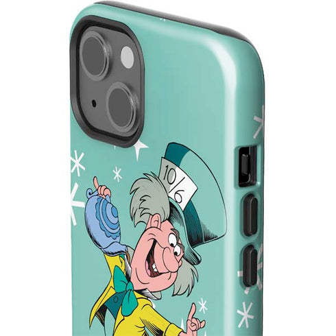 Disney Alice in Wonderland Mad Hatter Tea Party iPhone 15 Impact Case