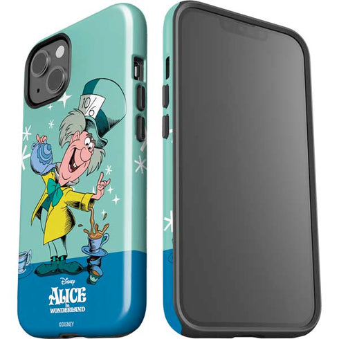 Disney Alice in Wonderland Mad Hatter Tea Party iPhone 15 Impact Case