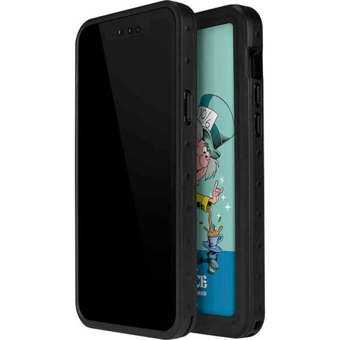 Disney Alice in Wonderland Mad Hatter Tea Party iPhone 15 Plus Waterproof Case