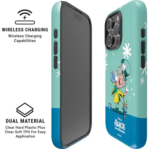 Disney Alice in Wonderland Mad Hatter Tea Party iPhone 16 Pro Magsafe Impact Case