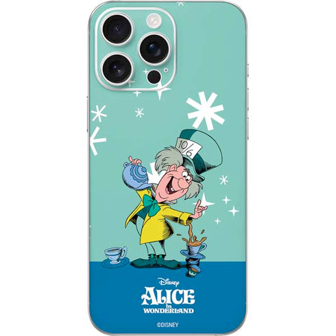 Disney Alice in Wonderland Mad Hatter Tea Party iPhone 16 Pro Max Skin