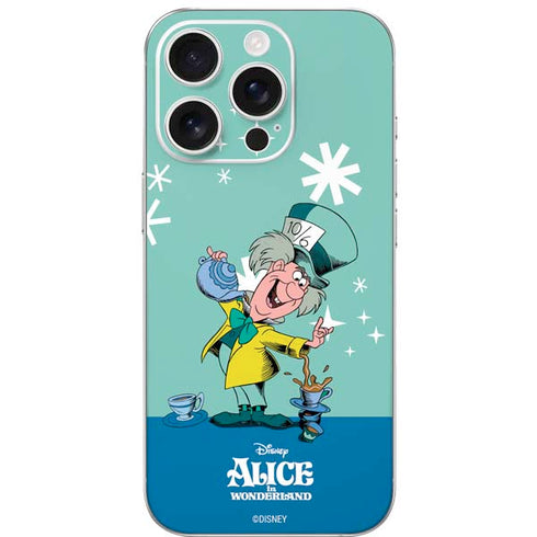 Disney Alice in Wonderland Mad Hatter Tea Party iPhone 16 Pro Skin