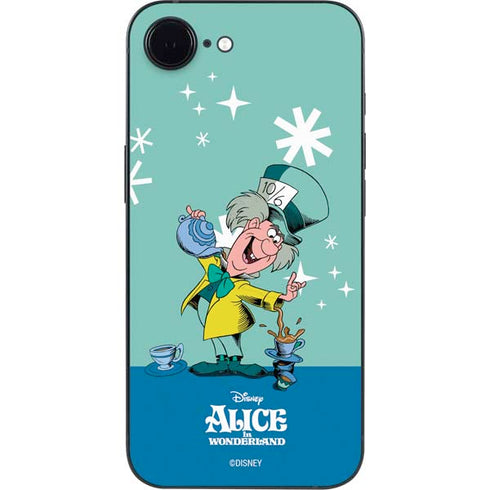 Disney Alice in Wonderland Mad Hatter Tea Party iPhone 16e Skin