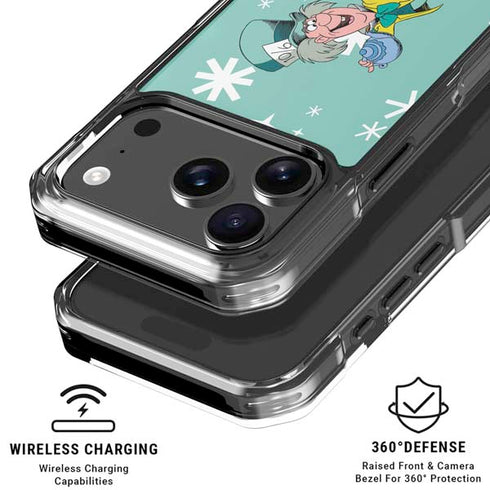Disney Alice in Wonderland Mad Hatter Tea Party iPhone 18 Pro Clear Case